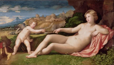 Venus and Cupid, c.1523-24